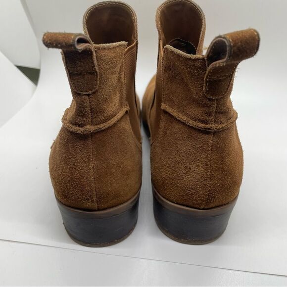 Steve Madden Women’s Drape Brown suede booties size 9.5 ankle boot shoes - Picture 5 of 11